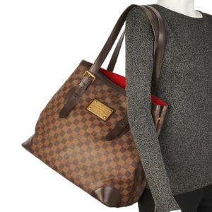 ❤️DISCONTINUED ❤️LOUIS VUITTON TOTE HAMPSTEAD MM